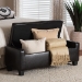 Baxton Studio Manchester Ottoman - Y-172-dark brown-OTTO