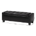 Baxton Studio Manchester Ottoman - Y-172-dark brown-OTTO