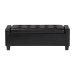 Baxton Studio Manchester Ottoman - Y-172-dark brown-OTTO