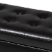 Baxton Studio Manchester Ottoman - Y-172-dark brown-OTTO