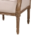 Baxton Studio Chavanon Wood & Light Beige Linen Traditional French Accent Chair - ASS500Mi CG4