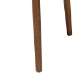 Baxton Studio Wyatt Mid-Century Modern Walnut Wood Dining Chair Set of 2 - Florence Dining Chair