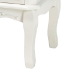 Baxton Studio Darlene Classic and Traditional French White and Cherry Brown Finished Wood 2-Drawer End Table - JY-132054-2 DW ET