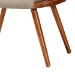 Baxton Studio Banner Mid-Century Modern Light Brown Fabric Upholstered and Oak Brown Finished Wood Accent Bench - SF9120-Upholstered Oak-Bench