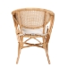 bali & pari Varick Modern Bohemian Natural Brown Finished Rattan Dining Chair - RCN001-Rattan-DC
