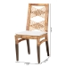 bali & pari Poltak Modern Bohemian Natural Brown Rattan Dining Chair - Poltak-Rattan-DC