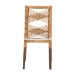 bali & pari Poltak Modern Bohemian Natural Brown Rattan Dining Chair - Poltak-Rattan-DC