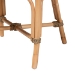 bali & pari Kyle Modern Bohemian Natural Brown Woven Rattan Dining Arm Chair with Cushion - Kyle-Rattan-DC-Arm