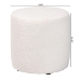 Baxton Studio Tori Modern and Contemporary Ivory Boucle Upholstered Ottoman - 1708A-Beige-Ottoman