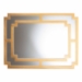 Baxton Studio Dayana Modern and Contemporary Antique Gold Finished Wood Accent Wall Mirror - RXW-8460