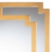 Baxton Studio Dayana Modern and Contemporary Antique Gold Finished Wood Accent Wall Mirror - RXW-8460