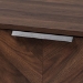 Baxton Studio Sadia Modern Walnut Brown Finished Wood Storage Cabinet - LCF20211282-Walnut-Cabinet