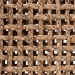 bali & pari Alise Modern Bohemian Dark Brown Mahogany Wood and Seagrass Dining Chair - Alise-Mahogany-Cushion-DC