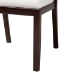 bali & pari Joana Modern Bohemian Dark Brown Mahogany Wood and Natural Seagrass Dining Side Chair - Joana-Mahogany-DC