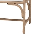 bali & pari Nasim Modern Bohemian Natural Jute and Metal Accent Bench - F232-FT2-Seagrass-Bench