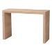 bali & pari Colandra Modern Bohemian Natural Brown Jute and Wood Console Table - F232-FT17-Seagrass-Console Table