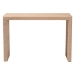 bali & pari Colandra Modern Bohemian Natural Brown Jute and Wood Console Table - F232-FT17-Seagrass-Console Table