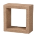bali & pari Adonica Modern Bohemian Natural Brown Jute and Wood End Table - F232-FT18-Seagrass-End Table