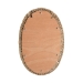 bali & pari Elwyn Modern Bohemian Metal and Natural Brown Seagrass Accent Wall Mirror - F232-FT27-Seagrass-Mirror