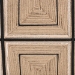 bali & pari Prita Bohemian Paper Loom and Natural Mahogany Wood Dining Bench - BNCH-1-Wood/Brown-Bench