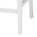 bali & pari Talli Bohemian Paper Loom and White Mahogany Wood 2-Piece Counter Stool Set - CCP-02-Wood/White-CS