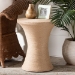bali & pari Cady Japandi Natural Jute Side Table - F242-FT1-Side Table