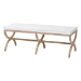bali & pari Maliyah Japandi Natural Jute Accent Bench - F242-FT22-Bench