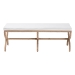 bali & pari Maliyah Japandi Natural Jute Accent Bench - F242-FT22-Bench