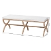 bali & pari Maliyah Japandi Natural Jute Accent Bench - F242-FT22-Bench
