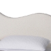 Baxton Studio Dalton Boucle Upholstered Platform Bed - Soft Fabric Queen Size Bed Frame with Headboard, Minimalist Design, Cream - BBT61318-Cream Boucle-Queen