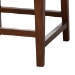 bali & pari Alise Handwoven Seagrass Dining Chair with Mahogany Wood Frame - Woven Back and Seat Chair for Dining Room or Kitchen, Earthy Brown - Alise-Mahogany-Brown-Cushion-DC