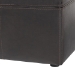 Baxton Studio Nox Dark Brown Ottoman - ST-19-Dark Brown