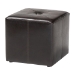 Baxton Studio Aric Bonded Leather Ottoman - ST-20-brown-ottoman