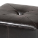 Baxton Studio Aric Bonded Leather Ottoman - ST-20-brown-ottoman