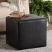 Baxton Studio Aric Bonded Leather Ottoman - ST-20-brown-ottoman