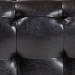 Baxton Studio Pemberly Dark Brown Bonded Leather Square Ottoman - TA1235-Dark Brown