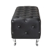 Baxton Studio Stella Crystal Tufted Black Modern Bench - BBT5119-Black-Bench