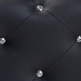 Baxton Studio Stella Crystal Tufted Black Modern Bench - BBT5119-Black-Bench