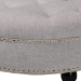 Baxton Studio Palfrey Beige Linen Modern Tufted Ottoman - 531-Beige-OTTO